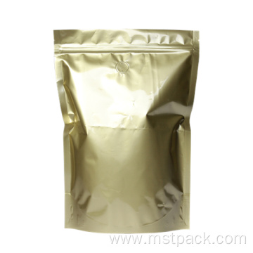 Pure Coffee Plastic Packaging Bag With Valve